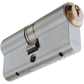 RD1620 dobbelt profilcylinder Rustfrit look, system