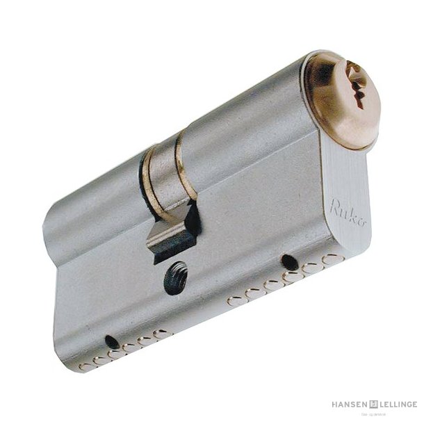 RD1620 dobbelt profilcylinder Rustfrit look, system