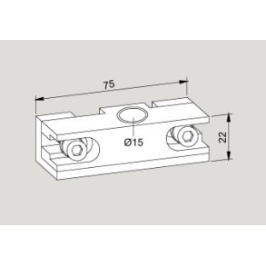 Dorma 04.060 18 mm indsats  