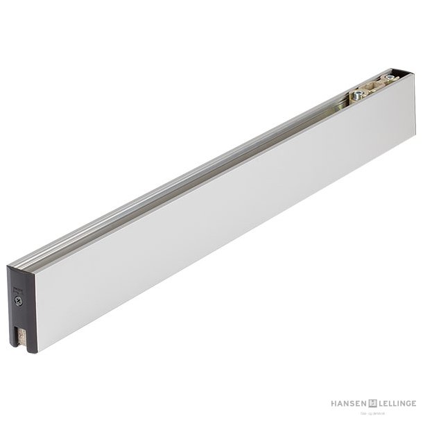 Dorma 04.001/002 TP76 bund- topskinne,  u/l�s m/indsats f/leje til gulvd�rlukker