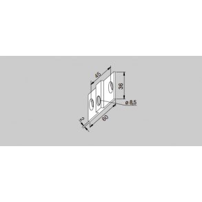 Dorma 03.128 vgflange PT30  8031281