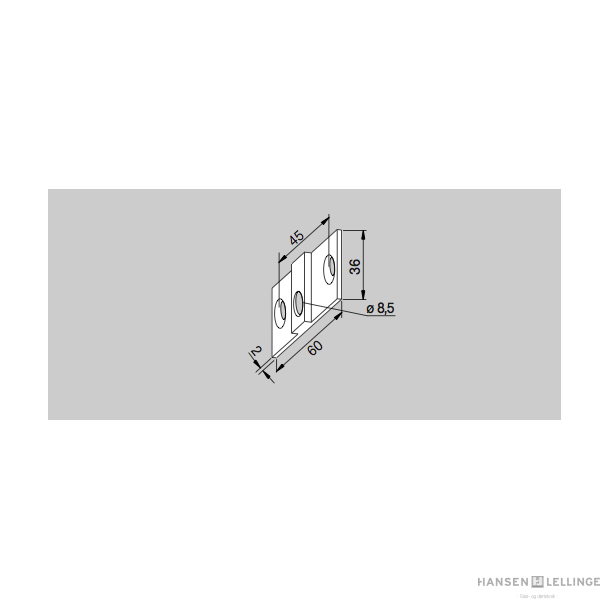 Dorma 03.128 vgflange PT30  8031281