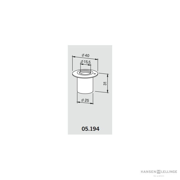 Dorma 05.194 execenterbsning