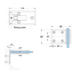 Milano 06110.** brusehngsel