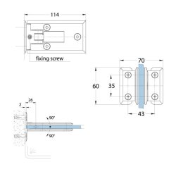 Milano 06120.** brusehngsel