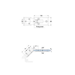 Milano 06160.** brusehngsel