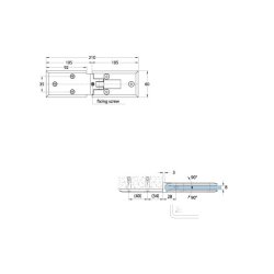Milano 06181.** brusehngsel