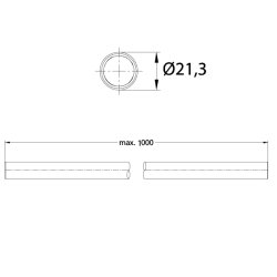 Wellness 06900.91 stang 1 m