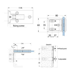 Milano Pur 07112.** brusehngsel
