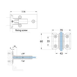 Milano Pur 07120.** brusehngsel