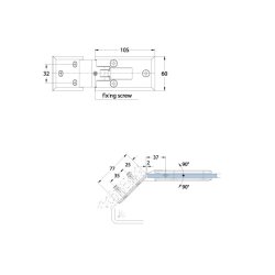 Milano Pur 07160.** brusehngsel