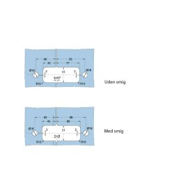 Milano Pur 07170.** brusehngsel