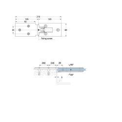 Milano Pur 07182.** brusehngsel
