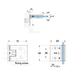Milano Original 07812.** brusehngsel