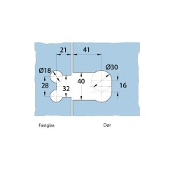 Milano Original 07830.** brusehngsel