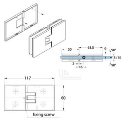 Milano Original 07830.** brusehngsel