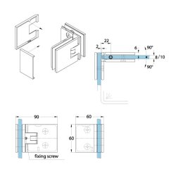 Milano Original 07840.** brusehngsel