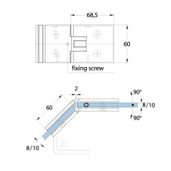  Milano Original 07870.** brusehngsel