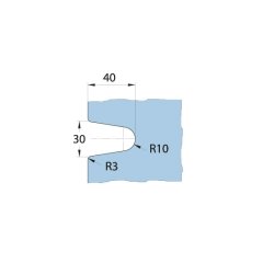 Milano 09164.** fastglasbeslag