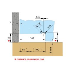  Unica 101E10NF bundbeslag