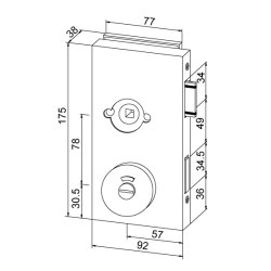11.276/11.277 Office Classic WC-ls, for grebsroset