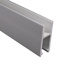 Supra lbeskoprofil for 4,5,6 mm glas