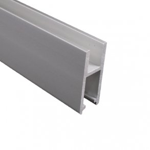 Supra lbeskoprofil for 4,5,6 mm glas