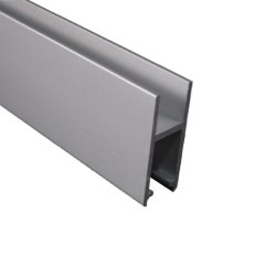 Supra lbeskoprofil for 5,6,8 mm glas