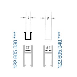 Supra plastindlg for 6 mm