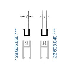 Supra plastindlg for 5 mm