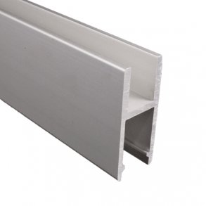 Robustus lbeskoprofil for 8-10 mm glas