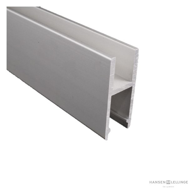 Robustus lbeskoprofil for 10-12,76 mm glas