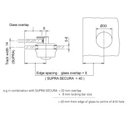 Secura glasls for Supra glasskydeluger