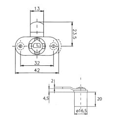 Secura mbells for skuffe