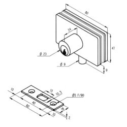 1452.**.0 mbells med rund rigle