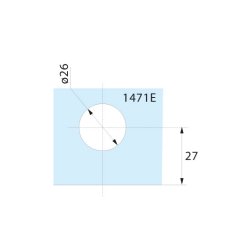 1471.30.0 mbells med rund rigle