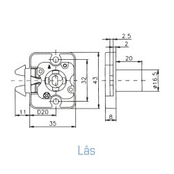 Secura ls for jalousilger