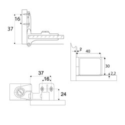 4490 klemhngsel top/bund