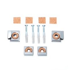 Spejlbeslag med fjederophng