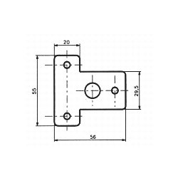 2814.31.1 afstandsstykke 