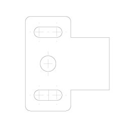 2814.99.3CV 1 mm afstandsstykke