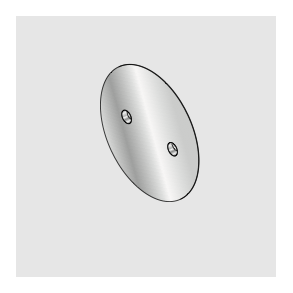 Dorma 29.217 Manet pyntedksel 5 stk. 5 stk. (grisetryne) 