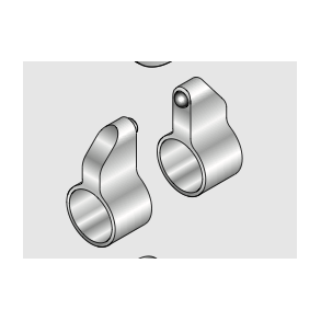 Dorma 29.493 Manet stop 29.494 p glas f/montage direkte p glas 