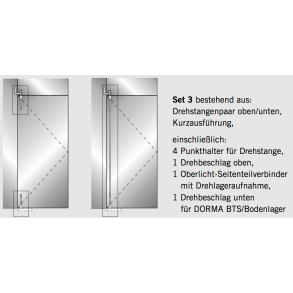 Dorma 29.914 Manet 3 Compact pinoldrsst