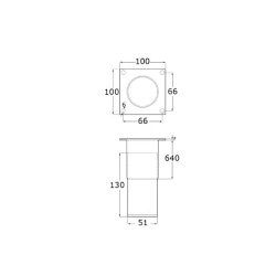 Rustfrit inventarben 74
