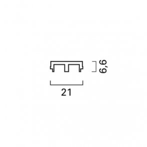 Ramme for skydelger, plast