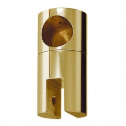 Justerbart ende glasbeslag for 20 mm