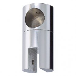 Justerbart ende glasbeslag for 20 mm