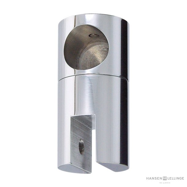 Justerbart ende glasbeslag for 20 mm