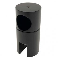 Justerbart ende glasbeslag for 20 mm